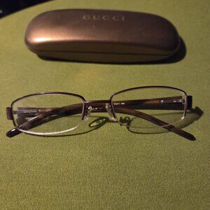 Gucci GG 1740 9B9 135 Brown Eyeglass Frames.